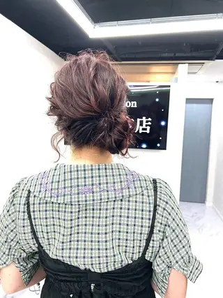 セミロング カラー ヘアアレンジ 🎨カラー満足度 500%💫ヅル💫のヘアスタイル