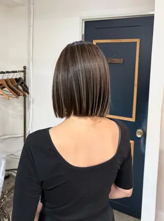 ミディアム カラー takada kohのヘアスタイル