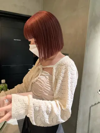 ショート カラー アンニュイヘア🪽 ayumiのヘアスタイル