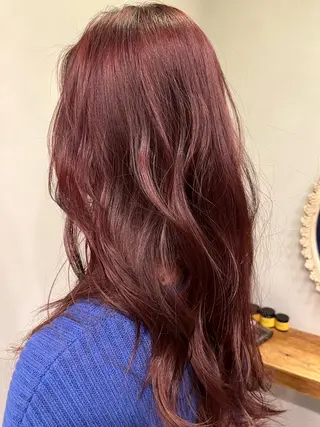 ロング カラー COME HAIR カイのヘアスタイル