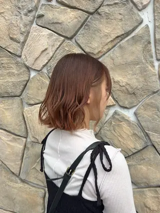 ミディアム カラー 大西 未来のヘアスタイル