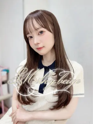 カラー 💎褒められヘア💎 Rena🧸🎀のヘアスタイル