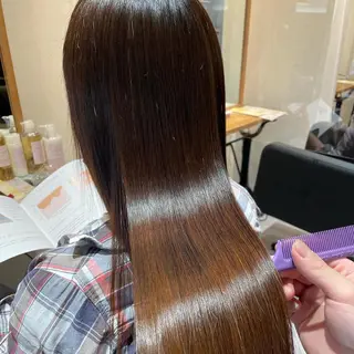 ロング 藤田一輝 【美髪職人】のヘアスタイル