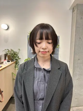 ショート カラー ラフで可愛いヘア 🐈⬛Rukaのヘアスタイル