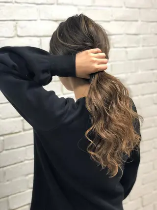 ロング カラー welring hair salonのヘアスタイル