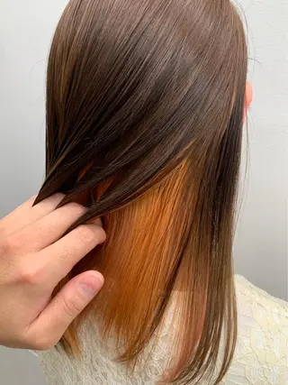ロング 🌿レイヤー/ブリー チ/🌿JINのヘアスタイル
