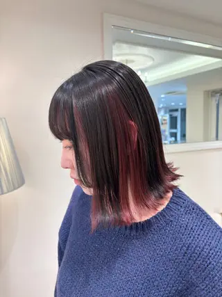 カラー 間島 叶のヘアスタイル
