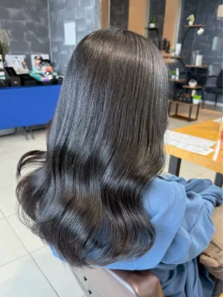 ミディアム カラー ⭐️佐藤壮也⭐️ 柔らかモテカラー🤎のヘアスタイル