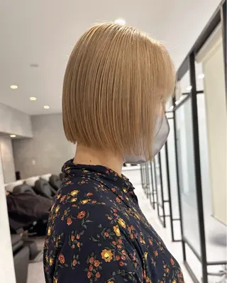 ショート カラー 鈴木/ボブ/ ミルクティー/ピンクのヘアスタイル
