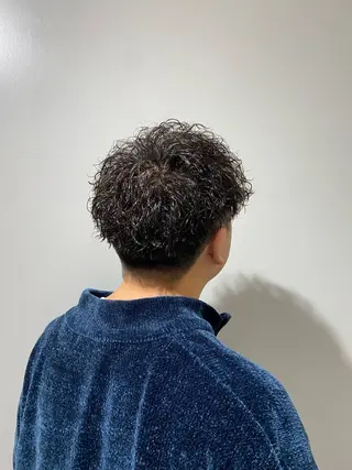 ショート パーマ メンズ Riganuts王子 Hayato✂︎のヘアスタイル