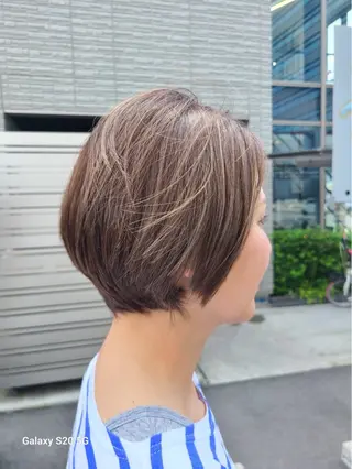 ショート 小森 貫治のヘアスタイル