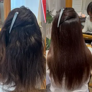 ロング RINNO🌷透明感 カラー/髪質改善のヘアスタイル