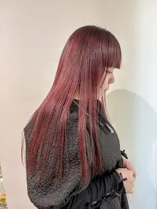 ロング カラー cut/nail ▫️イチカ🌻のネイルデザイン