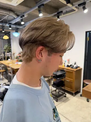 ショート メンズ 佐保 宥南のヘアスタイル