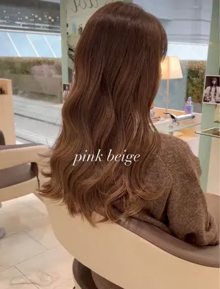 ロング カラー レイヤーカット 小飯田　武斗のヘアスタイル
