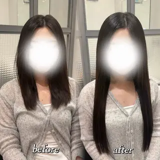 ロング 🦋REISA🦋 エクステ×ハイトーンのヘアスタイル