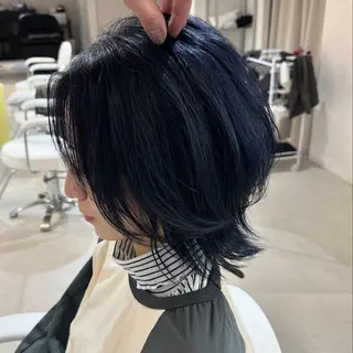 ショート カラー 本町/新町/心斎橋 透明感カラーSANCのヘアスタイル
