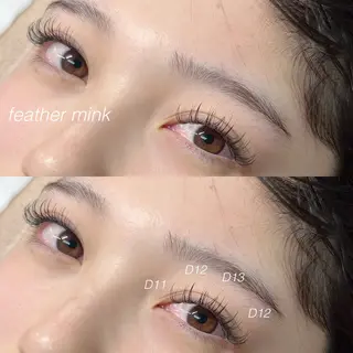 マツエク・マツパ 畑 夏美のマツエク・マツパデザイン
