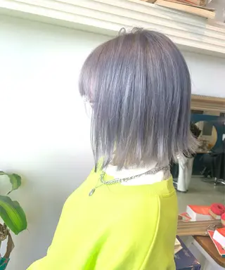 ミディアム カラー ヘアアレンジ 大宮/山口 竣也のヘアスタイル