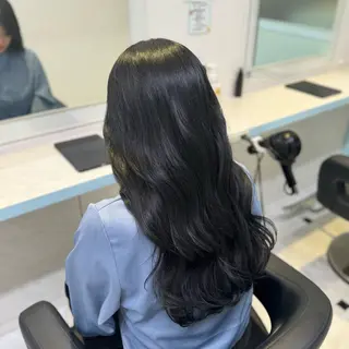 ロング 🤎モテ髪&透明感 ミルクティー🥣🤎のヘアスタイル