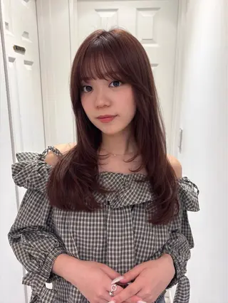 ロング 暖色カラー/アレンジ /髪質改善/りんかのヘアスタイル