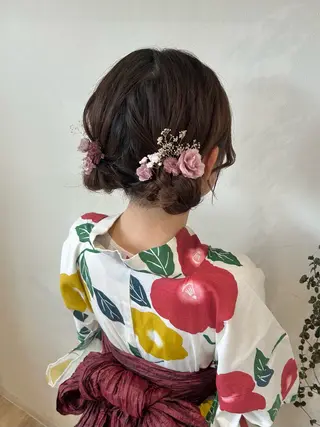 ヘアアレンジ ﾏﾂｴｸ/ﾊﾟｰﾏ /ｶﾗｰ🎀ﾋｶﾙのマツエク・マツパデザイン