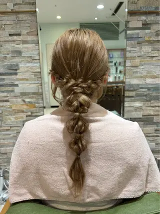 ヘアアレンジ 関根莉杏/艶ワンカ ラー✨ヘアアレンジのヘアスタイル