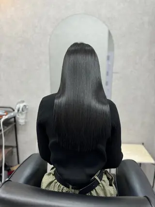 ロング 杉山永 浦安×髪質改善のヘアスタイル