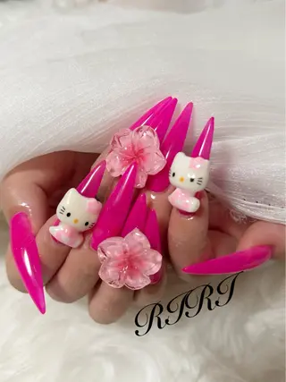 ネイル riri オーナーのネイルデザイン