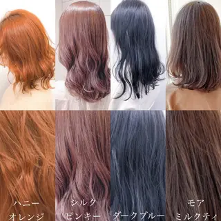 セミロング カラー ヘアアレンジ 全色特化美容師 /コウスケ🎨のヘアスタイル