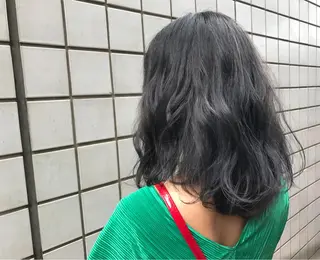 ミディアム カラー 透明感カラー/ レイヤー　YUKAのヘアスタイル