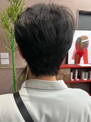 ショート メンズ 小笠原悠斗 /メンズヘアのヘアスタイル