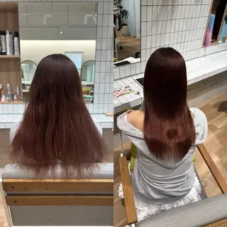 ロング RINNO🌷透明感 カラー/髪質改善のヘアスタイル