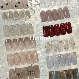 ネイル charme Jr.nailistのネイルデザイン