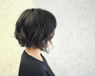 ショート パーマ creep hair nozomiのヘアスタイル