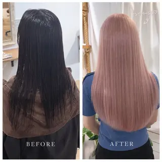 ロング カラー 大人のためのトレンド ヘア💇♀️ayaのヘアスタイル