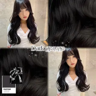 カラー MOKA🫧透明感カ ラー/艶髪カラーのヘアスタイル