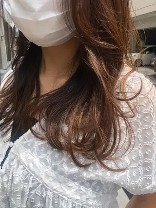 ロング やまさきえりこ ニュアンスパーマのヘアスタイル