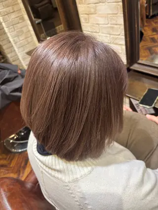 ミディアム 山本 航平のヘアスタイル