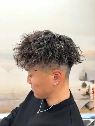 パーマ メンズ メンズ特化ツイスパ 朝ラクセット 颯のヘアスタイル