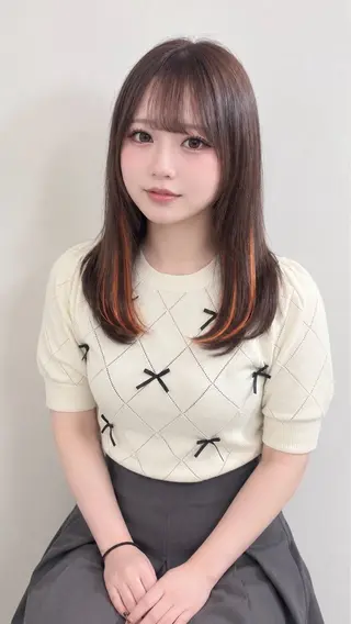 ミディアム カラー ラブスタシー博多店 ✦キョウカ✦のヘアスタイル