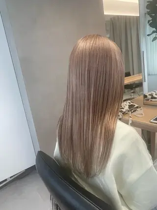 ロング カラー 🪞透け感&韓国ヘア 🪞honokaのヘアスタイル