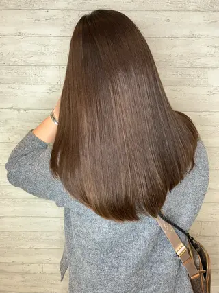 ロング カラー 小池 穂果/ 府中のヘアスタイル