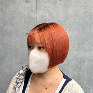 ショート 艶カラー×レイヤー 🪽maiのヘアスタイル