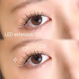 マツエク・マツパ niche eye 宮崎 果歩のマツエク・マツパデザイン