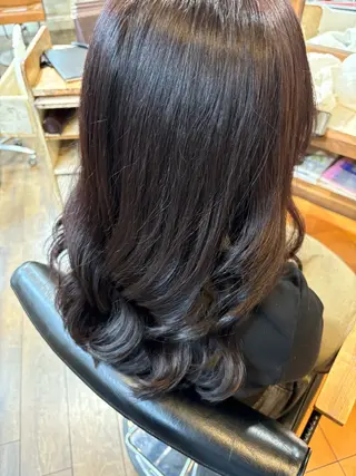 カラー 三宅　デザインカラー 透明感カラー✨のヘアスタイル
