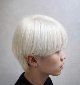 カラー メンズ ユージ ✂︎ カット／パーマ特化のヘアスタイル