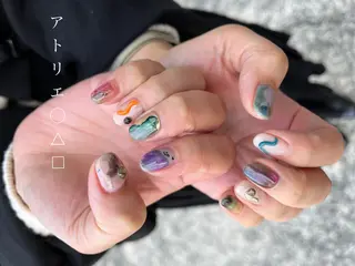 ネイル アトリエ ○△□のネイルデザイン