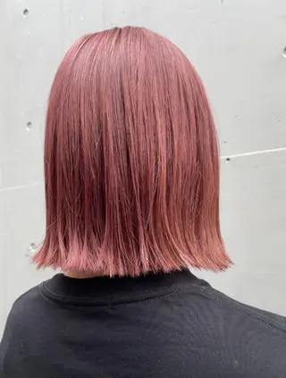 ミディアム カラー SALTWATER AYARIのヘアスタイル