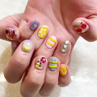 ネイル nailist yuiのネイルデザイン